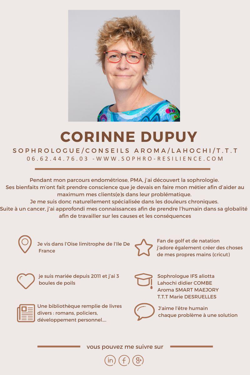 Presentation corinne dupuy sophrologue